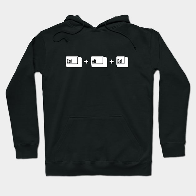 Ctrl+Alt+Del Hoodie by hypokondriak